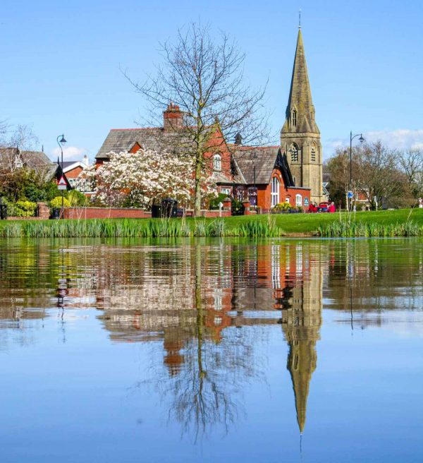 Reflections-Wrea Green Duck Pond