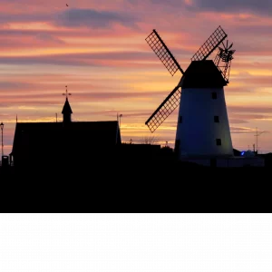 Lytham Windmill at Dusk