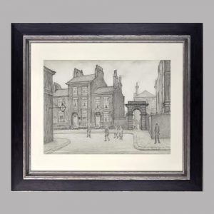 L.S Lowry Hand Signed Lithograph on wove paper- County Court Salford 65/75