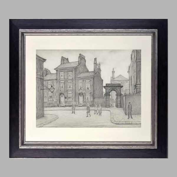 L.S Lowry Hand Signed Lithograph on wove paper- County Court Salford 65/75